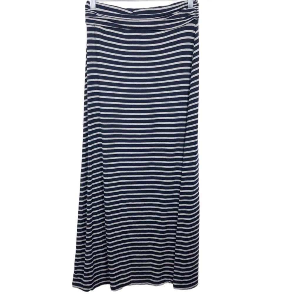 J. Crew Striped Maxi Skirt, Style A3925 - Picture 3 of 6